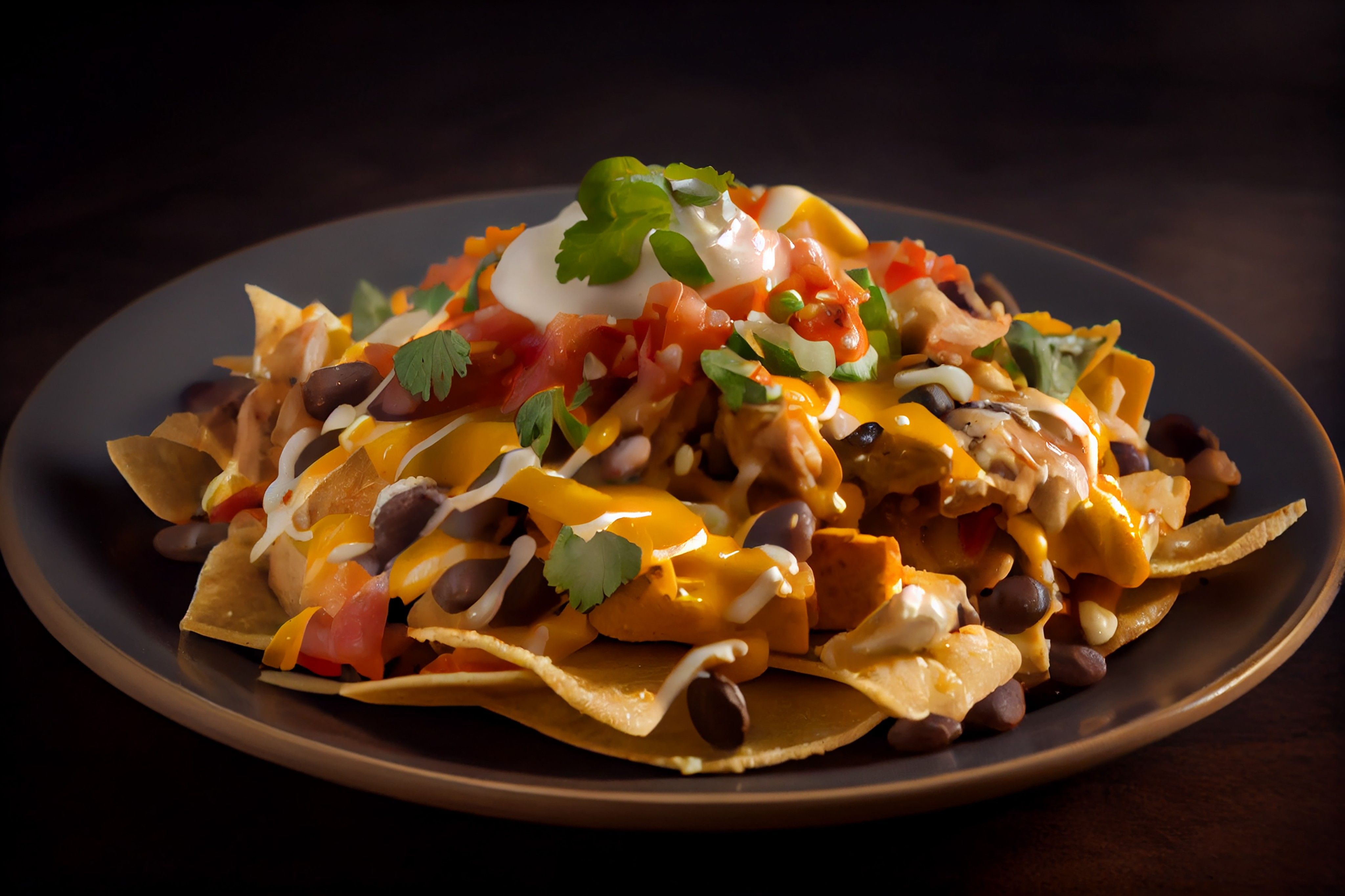Veg Loaded Nachos